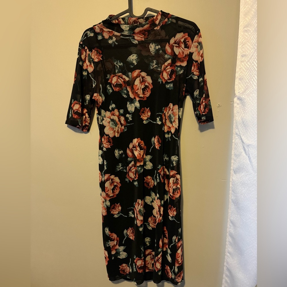 Potters Pot - Floral Sheer Dress (S)